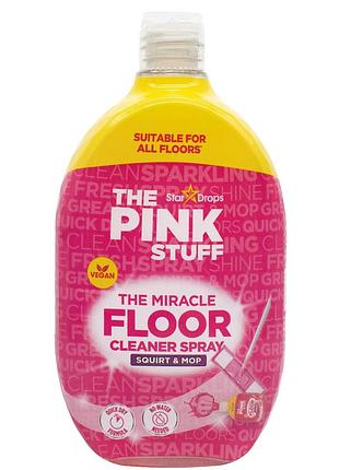 Концентрований засіб для миття підлоги без потреби змивання the pink stuff 750 мл