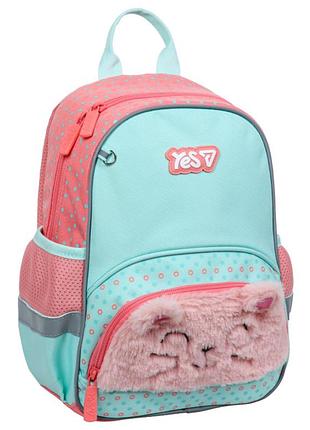 Рюкзак дитячий yes к 34xs smiling kitty 550441