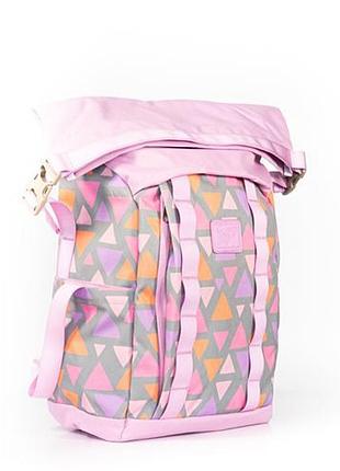 Рюкзак міський 557309 roll top т 61 colorful geometry