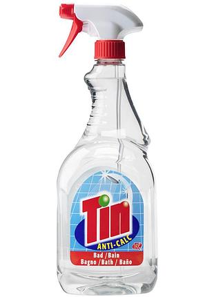 Чистячий засіб для ванної tin badreiniger 1l з ефектом anti-calc