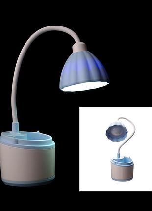 Лампа-органайзер led настільна квітка зарядка usb № cs293 12-71 (2067)