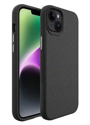 Противоударный чехол primo gibrid armor для apple iphone 15 plus - black