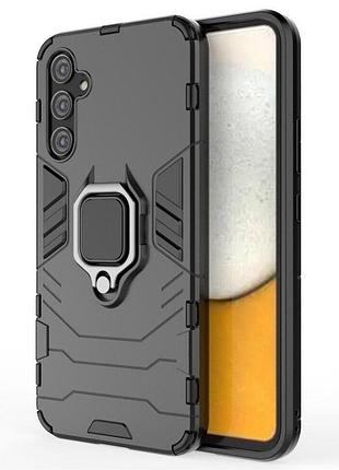 Чехол бампер primolux ring armor для телефона samsung galaxy a34 5g (sm-a346) - black