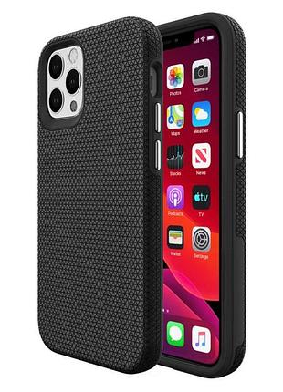 Противоударный чехол primo gibrid armor для apple iphone 12 pro max - black