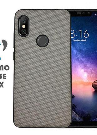 Чохол накладка primo case lux для xiaomi redmi note 6 pro - light grey