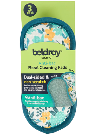 Губка-смайлик абразивна , двостороння scrub daddy для миття посуду, чищення та прибирання різних поверхонь