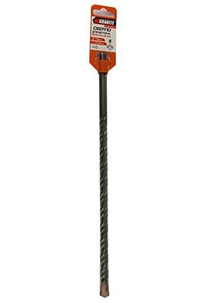 Свердло по бетону sds-plus s4 ø 12*310мм granite 0-12-310