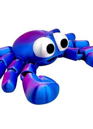 Игровая фигурка "краб подвижный" 3d печать (микс видов)