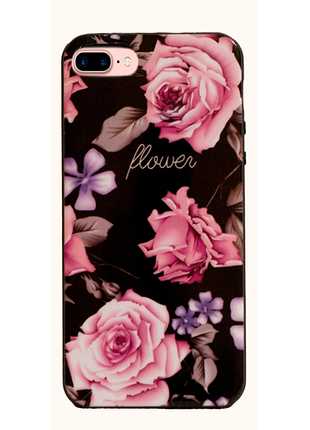 Бампер primo flower rose для apple iphone 7 plus / 8 plus 2
