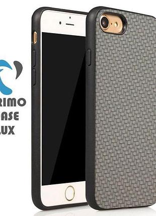 Чехол накладка primo case lux для apple iphone 7 / iphone 8 / se 2020 / se 2022 - light grey