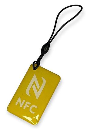 Nfc метка брелок primo ntag213 - yellow