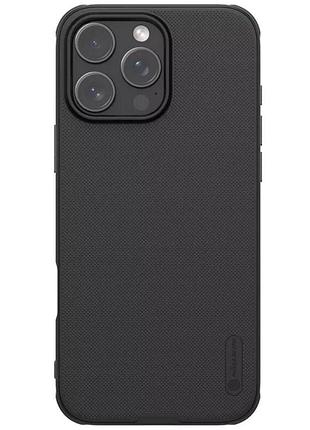 Чехол nillkin super frosted shield pro для apple iphone 16 pro max - black
