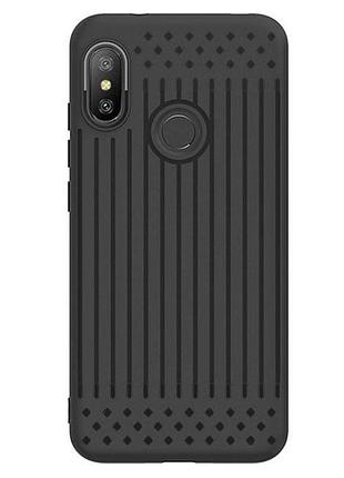 Чехол накладка primo shell tpu для xiaomi redmi 6 pro / mi a2 lite - black