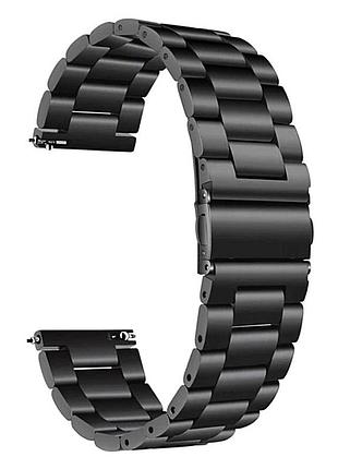 Металлический ремешок primo для часов samsung galaxy watch 3 45mm (sm-r840) - black