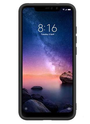 Чехол накладка primo shell tpu для xiaomi redmi note 6 pro - black 2