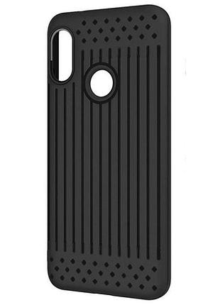 Чехол накладка primo shell tpu для xiaomi redmi note 6 pro - black 3