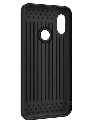 Чехол накладка primo shell tpu для xiaomi redmi note 6 pro - black 4
