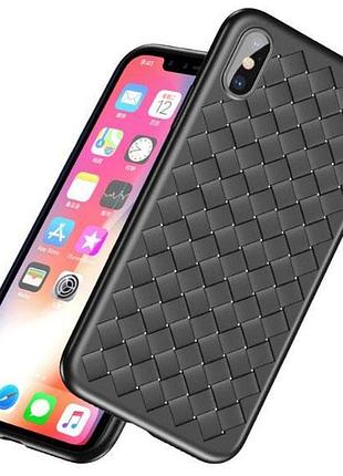 Чохол primo bv weaving для телефона apple iphone x / xs - black