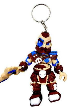Брелок (3d печать) "кратос. god of war", 7 см