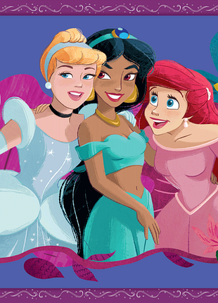 Набор пазлов clementoni 4 в 1 принцессы disney 2