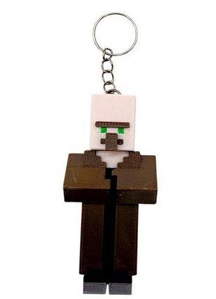 3d брелоки minecraft/майнкрафт villager/крешянин keychain, 3d друк