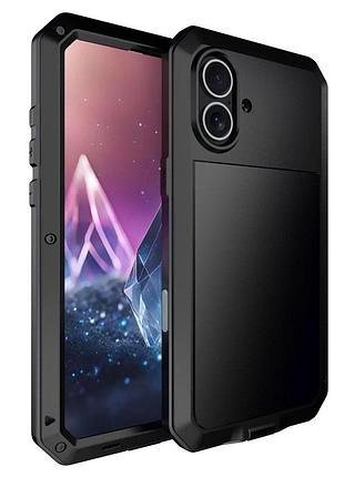 Противоударный чехол primo doom armor для смартфона apple iphone 16 - black
