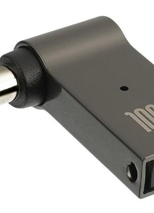 Адаптер для заряджання ноутбуків type-c to dc 5.5-2.5mm 100w