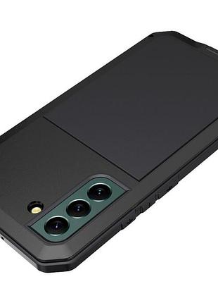 Противоударный чехол primo doom armor для смартфона samsung galaxy s22 (sm-s901) - black 3