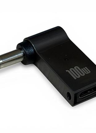Адаптер для заряджання ноутбуків type-c to dc 4.8-1.7mm 100w