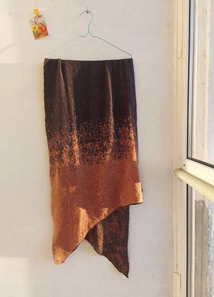 Оригінальний жіночий шарф ladies scarf з ефектом омбре