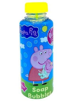 Пузырьки мыльные «peppa pig». объем 150 мл