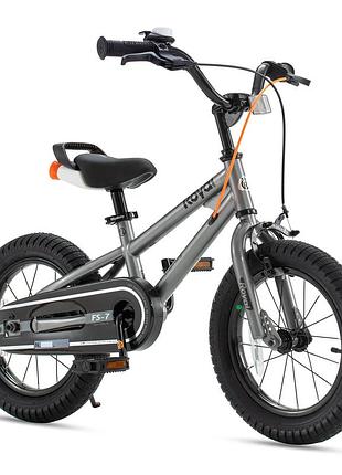 Велосипед royalbaby freestyle 7th 14", official ua, silver