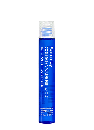 Філер для волосся зволожувальний farmstay collagen water full moist 13 мл