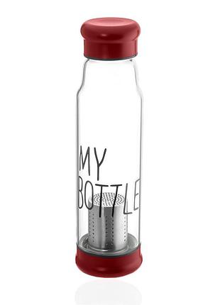 Стеклянная бутылочка для напитков my bottle 550мл (23204) вариант 01