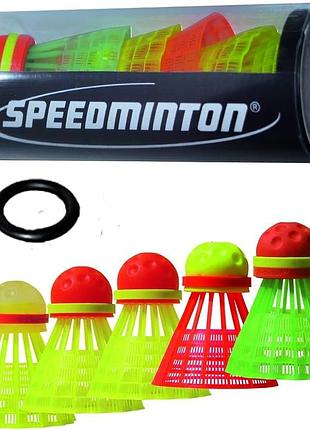 Набор воланов speedminton® tube mix (5 шт)