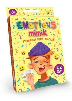 Настольная игра "emotions mimik" укр