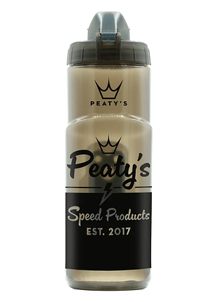 Фляга peaty's x fidlock lockin bottle, speed products / smoke, 600ml