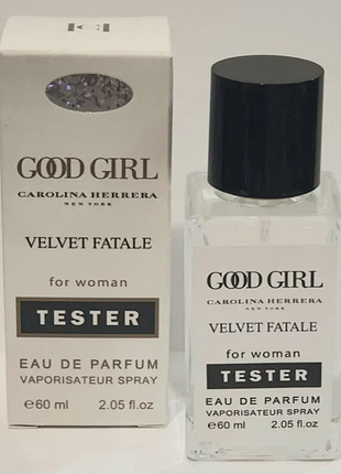 Парфюм hologram carolina herrera good girl velvet fatale/ каролина хэрера вельвет фаталь/ 60 мл