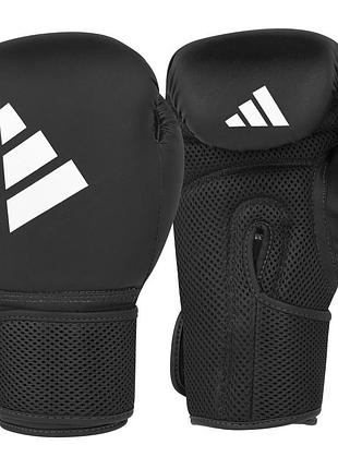 Боксерские перчатки adidas power 25 | чорный/белый | pwr25tg