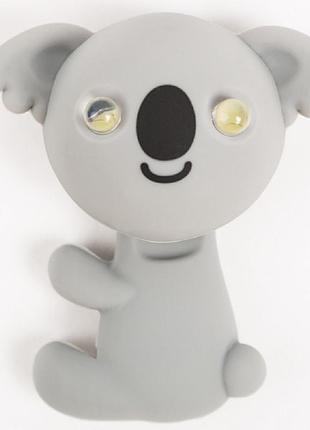 Мигалка для дитячого велосипеда zoonimal коала, led, на підсідел. світіння: червоний