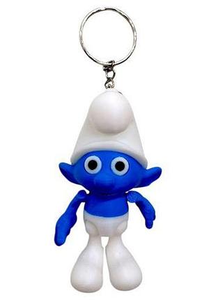 Брелок (3d друк) "smurf boy/смурф", 7.5 см