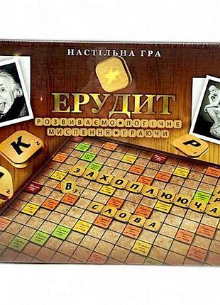 Настільна гра "ерудит", укр