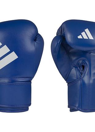 Боксерские перчатки adidas power 100 | синий/белый | pwr100tg