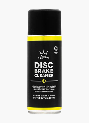 Спрей очиститель для роторов peaty's disc brake cleaner, 400ml