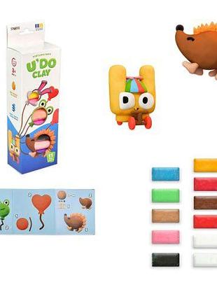 Набор для творчества udo clay 11 шт, брикет 10 г (зверюшки)