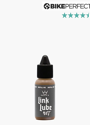 Мастило для ланцюга peaty's linklube wet, 15ml