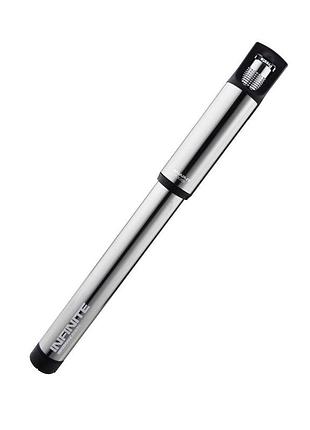 Насос велосипедный birzman infinite apogee road / ручной / 160psi / серебро