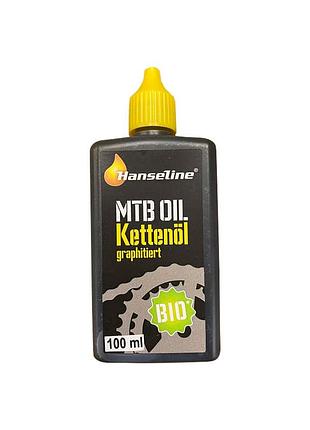 Смазка для цепи hanseline mtb-oil bio, 100 ml