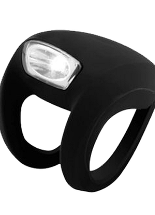 Мигалка передняя knog frog strobe front 8.5 lumens black