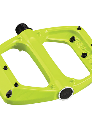 Педали spank spoon dc, lime green